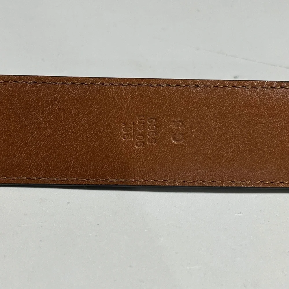 Coach Mens Black Calfskin Leather Dress Belt 36 Old Money Quiet Luxury Career